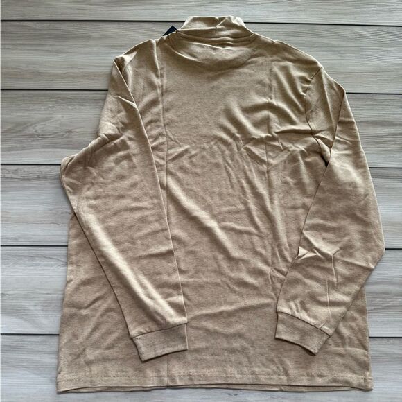 Club Room Mockneck Hang Beige XXL NWT IN PACKAGE - Picture 3 of 7